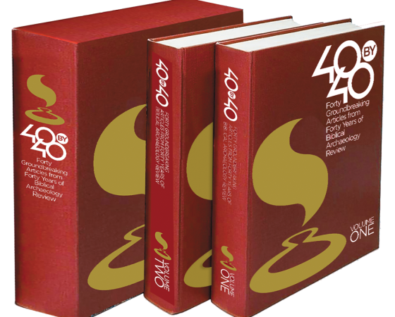 40 by 40 — Biblical Archaeology Society